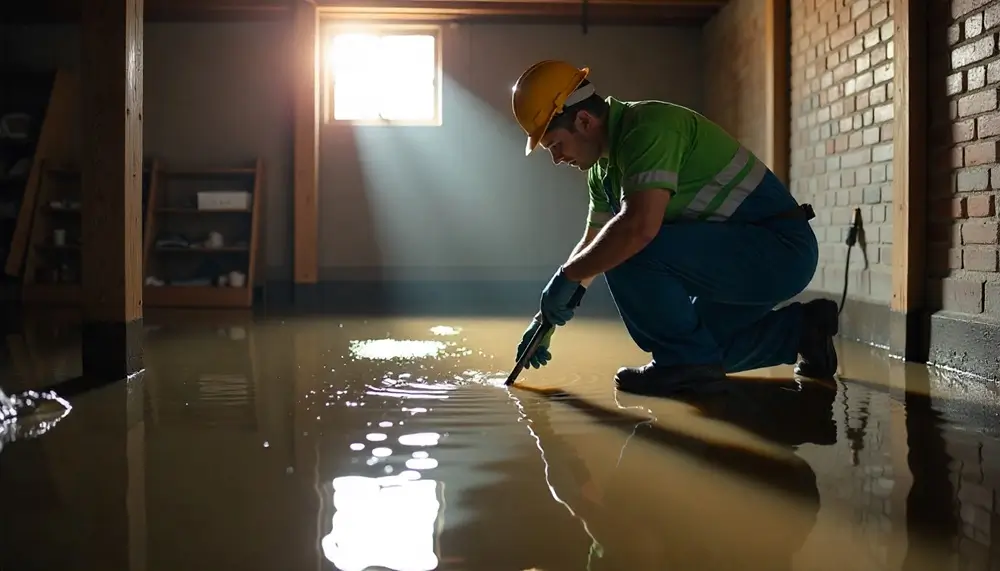 Professional water damage restoration services in Sister Bay, WI